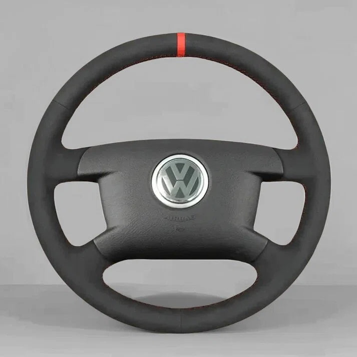 Steering Wheel Cover Wrap For Volkswagen | VW Caddy Caravelle T5