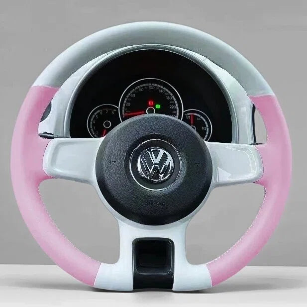 Steering Wheel Cover Wrap For Volkswagen | VW Beetle Up! 2011-2019