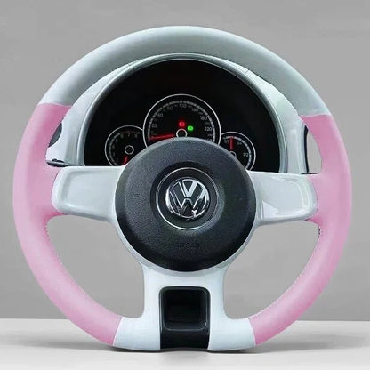 Steering Wheel Cover Wrap For Volkswagen | VW Beetle Up! 2011-2019
