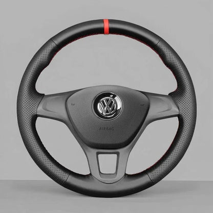 Steering Wheel Cover Wrap For Volkswagen | VW Amarok T6 California Caravelle Kombi Multivan Transporter