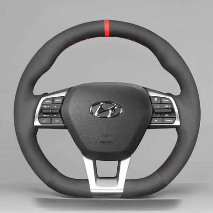 Steering Wheel Cover Wrap for Hyundai | Sonata 3-Spoke 2015-2019