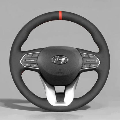 Steering Wheel Cover Wrap for Hyundai | Santa Fe Palisade Round