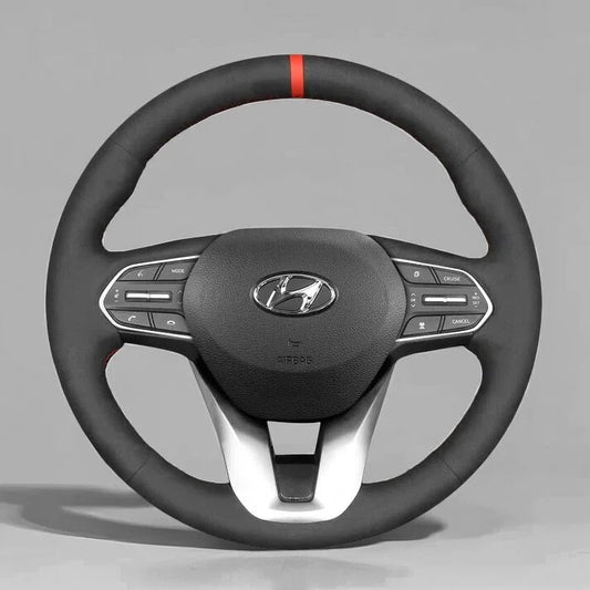 Steering Wheel Cover Wrap for Hyundai | Santa Fe Palisade Round