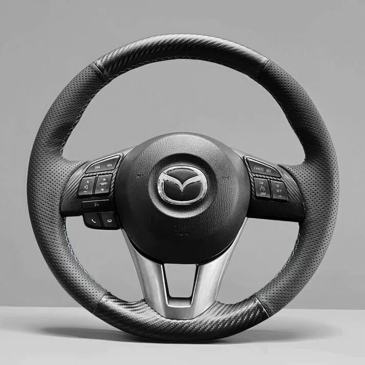 Steering Wheel Cover wrap for Mazda 3 Axela / Mazda 6 Atenza / Mazda 2 / CX-3 / CX-5