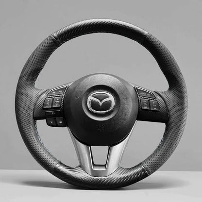 Steering Wheel Cover wrap for Mazda 3 Axela / Mazda 6 Atenza / Mazda 2 / CX-3 / CX-5