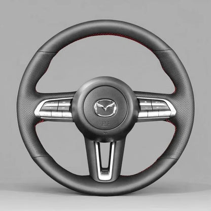 Steering Wheel Cover  wrap for Mazda CX-30 CX30 2019-2020 Mazda 3 Axela 2019-2020
