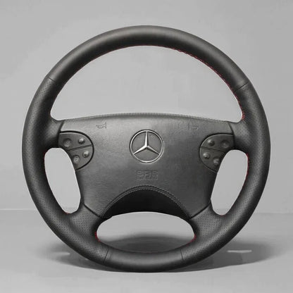 Steering Wheel Cover Wrap for Mercedes Benz | CLK-Class W208 C208 W320 E-Class E430 W210 G-Class W463 2000-2003