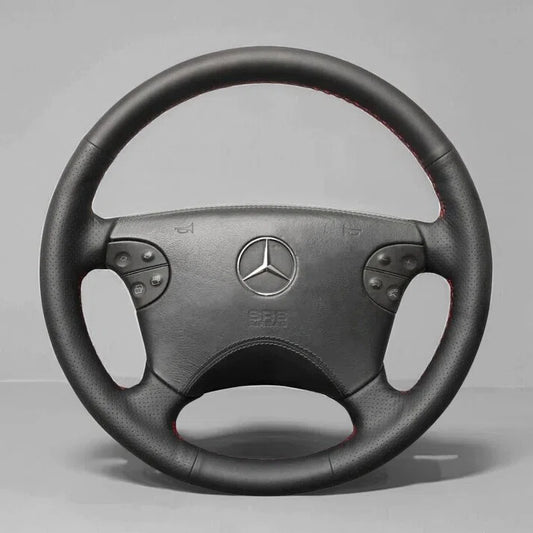 Steering Wheel Cover Wrap for Mercedes Benz | CLK-Class W208 C208 W320 E-Class E430 W210 G-Class W463 2000-2003
