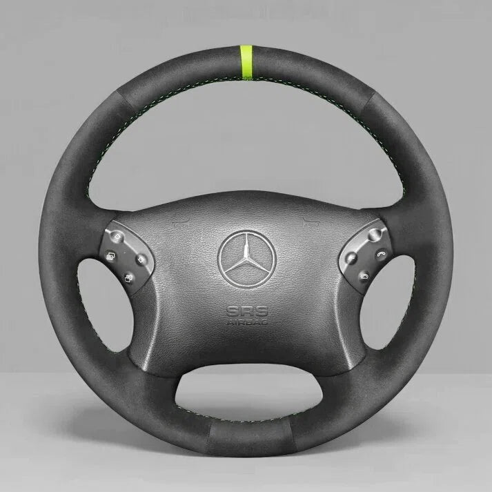 Steering Wheel Cover Wrap for Mercedes benz | C-Class W203 2001-2007 / C32 AMG 2002-2003