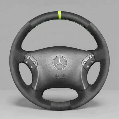 Steering Wheel Cover Wrap for Mercedes benz | C-Class W203 2001-2007 / C32 AMG 2002-2003