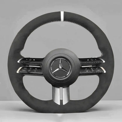 Steering Wheel Cover for Mercedes Benz C-Class W206 / E-Class W213 / S-Class W223 2021