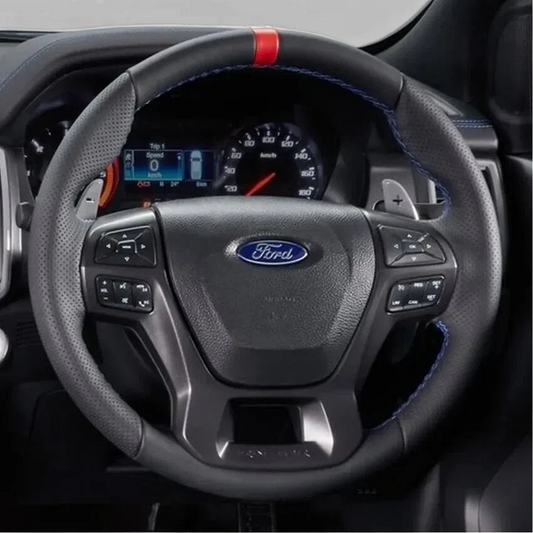 Steering Wheel Cover Wrap for Ford Ranger Raptor 2019-2022