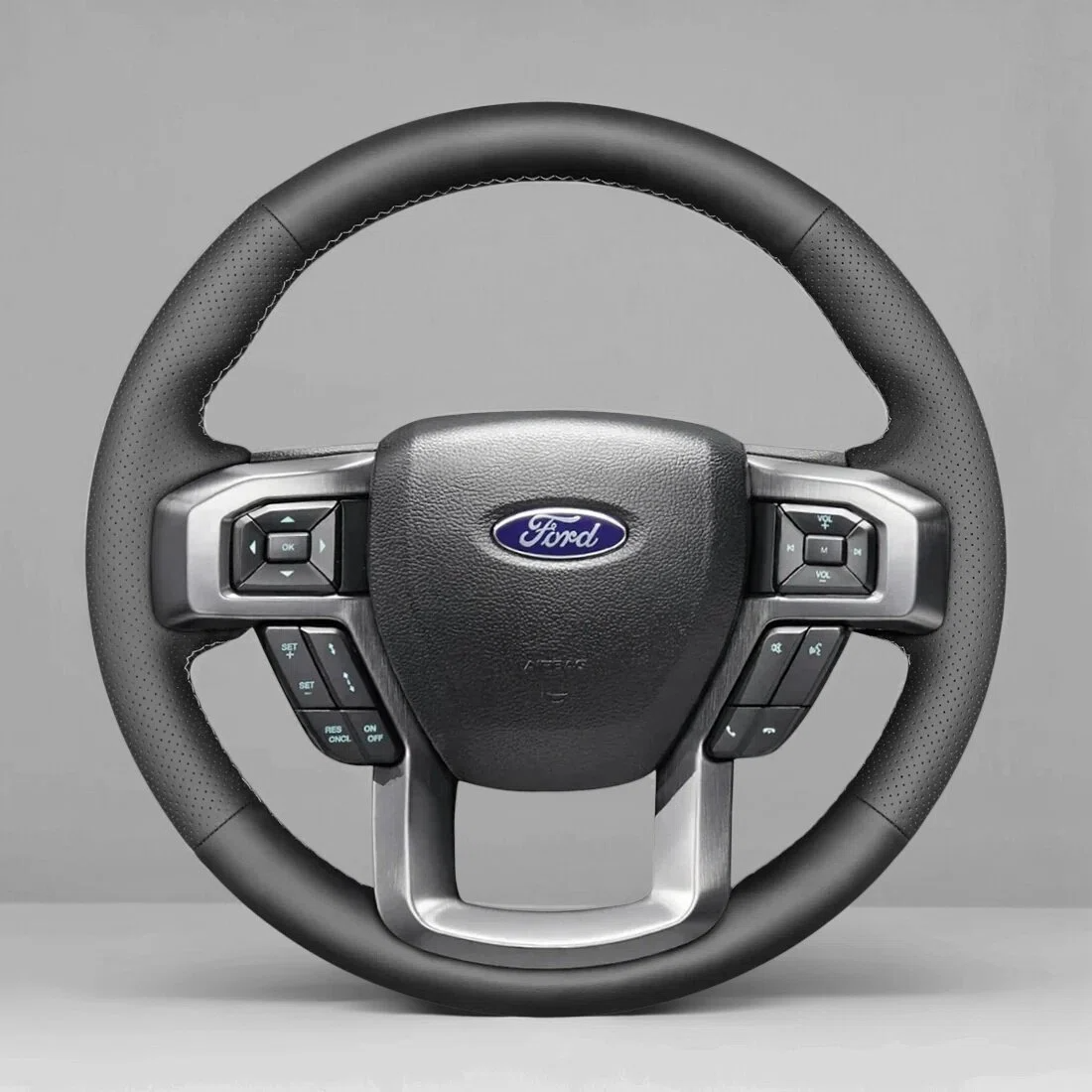 Steering Wheel Cover wrap for Ford F-150 F150/ F-250 F250/ F-350 F350/ F-450 F450/ Expedition