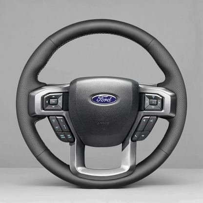 Steering Wheel Cover wrap for Ford F-150 F150/ F-250 F250/ F-350 F350/ F-450 F450/ Expedition