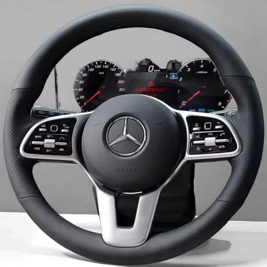 Steering Wheel Cover Wrap for Mercedes Benz | Sprinter W177 W205 C118 C257 W213 W463 H247 X253 X167 2019-2023