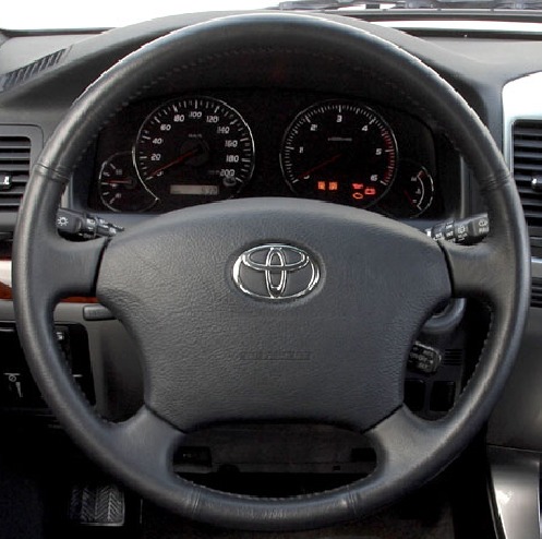 Steering Wheel Cover wrap for Toyota Land Cruiser Prado Camry Kluger