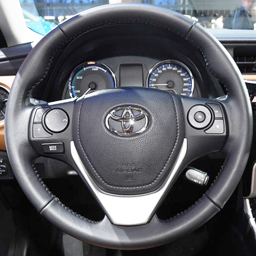 Car Steering Wheel Cover Wrap for Toyota RAV4 and Corolla 2012-2017