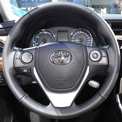 Car Steering Wheel Cover Wrap for Toyota RAV4 and Corolla 2012-2017