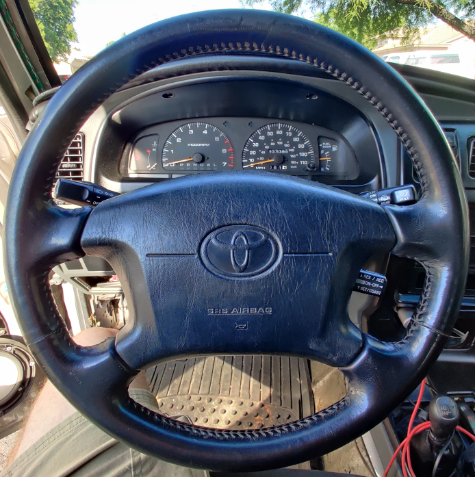 Steering Wheel Cover wrap for Toyota 4Runner Camry Corolla Sienna Tundra
