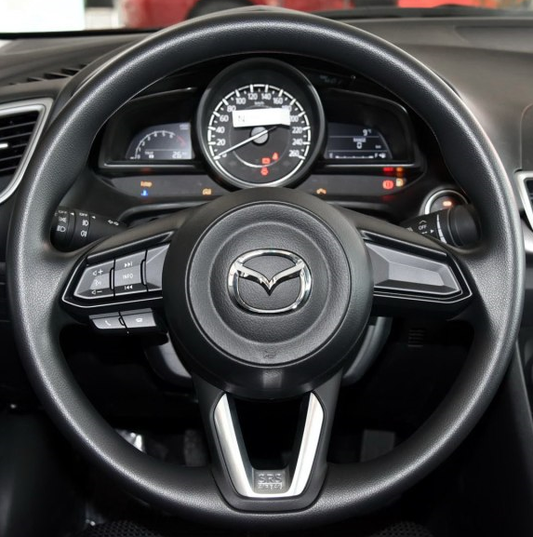 Steering Wheel Cover  wrap for Mazda CX-30 CX30 2019-2020 Mazda 3 Axela 2019-2020