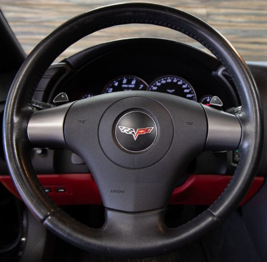 Steering Wheel Cover Wrap for Chevrolet | Corvette ZR1 Z06 C6 2005-2013