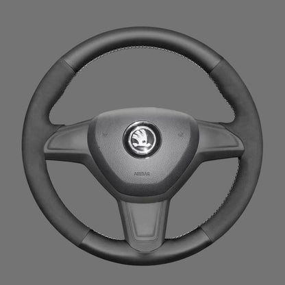Steering-Wheel-Cover-for-Skoda-Citigo-Fabia-Yeti-2013-2019