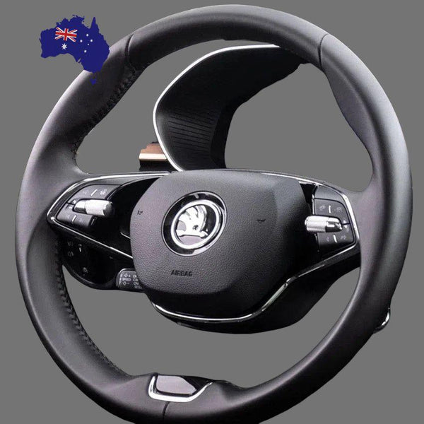 Steering-Wheel-Cover-for-Skoda-Octavia-VRS-Fabia-2021-2024