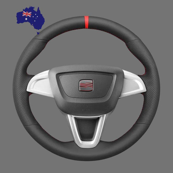 Steering-Wheel-Cover-for-Seat-Ibiza-6J-Mii-2012-2020