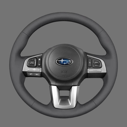 Steering Wheel Cover Wrap for Subaru | XV Legacy Outback Forester Crosstrek 2015-2018