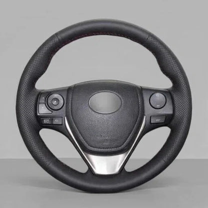 Steering Wheel Cover Wrap for Toyota RAV4 Corolla Auris Corolla iM Isis 2012-2019