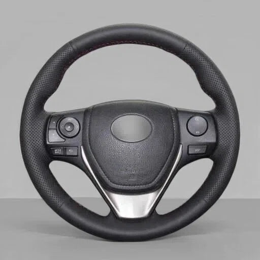 Steering Wheel Cover Wrap for Toyota RAV4 Corolla Auris Corolla iM Isis 2012-2019