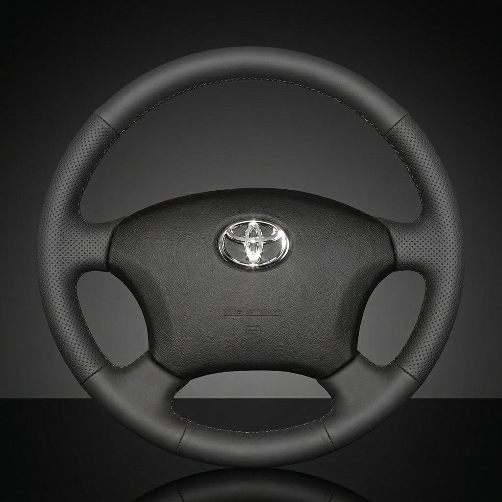 Steering Wheel Cover Wrap for Toyota 4Runner Camry Highlander Land Cruiser Prado Sequoia Sienna Tacoma Tundra Fortuner Hilux 2003-2009