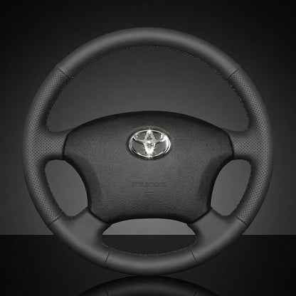 Steering Wheel Cover Wrap for Toyota 4Runner Camry Highlander Land Cruiser Prado Sequoia Sienna Tacoma Tundra Fortuner Hilux 2003-2009