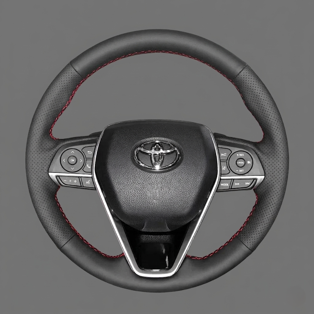 Steering Wheel Cover Wrap for Toyota Corolla RAV4 Camry Avalon Crown Venza 2017-2025