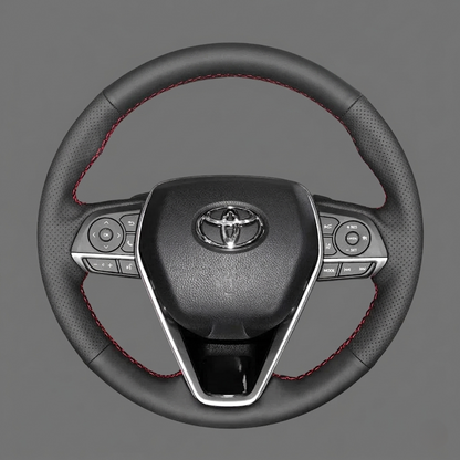 Steering Wheel Cover Wrap for Toyota Corolla RAV4 Camry Avalon Crown Venza 2017-2025