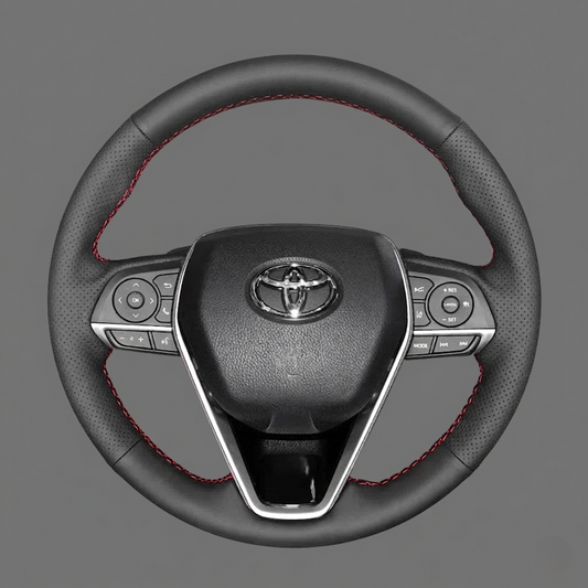 Steering Wheel Cover Wrap for Toyota Corolla RAV4 Camry Avalon Crown Venza 2017-2025