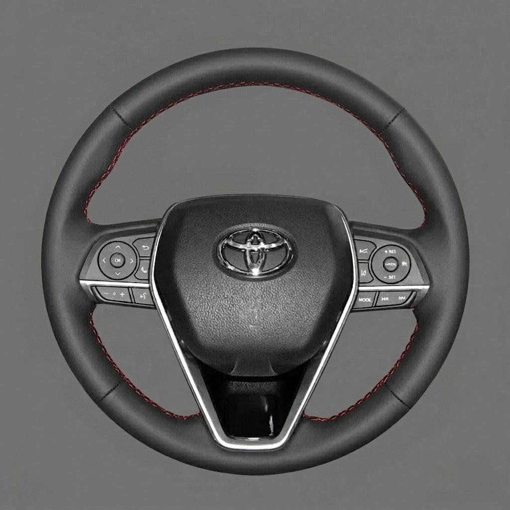Steering Wheel Cover Wrap for Toyota Corolla RAV4 Camry Avalon Crown Venza 2017-2025